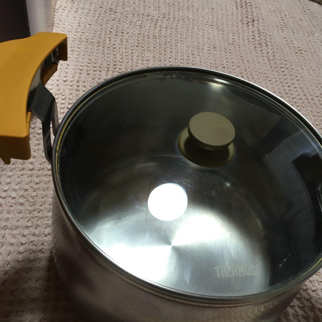 THERMOS サーモス 真空保温調理器 シャトルシェフKPX-5000オレンジ