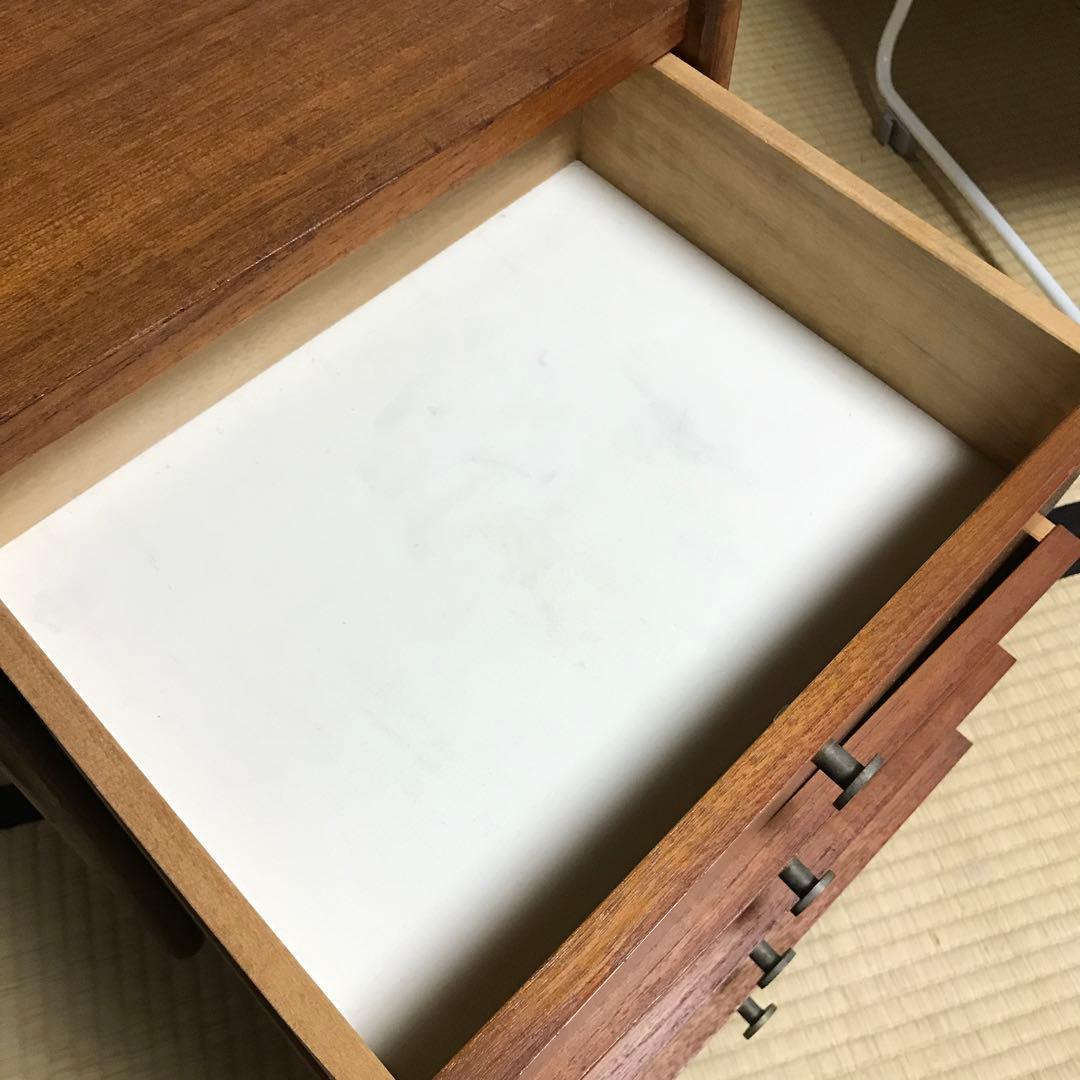 鳥取家具　ヴィンテージ　4段小引き出し　チェスト