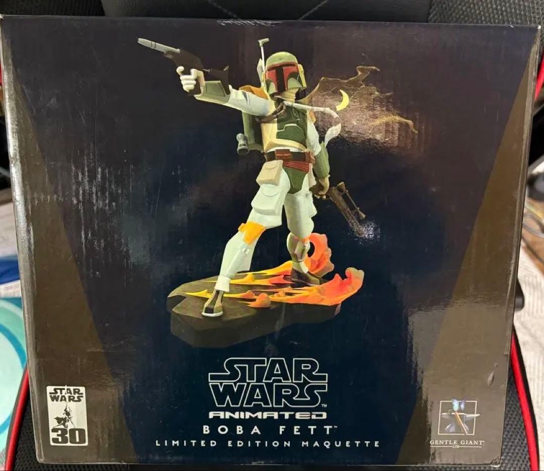 Star Wars クローンウォーズBoba Fett 限定版フィギュア