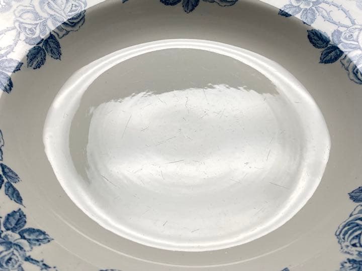 フランスSARREGUEMINES ROSERAIE スープ皿