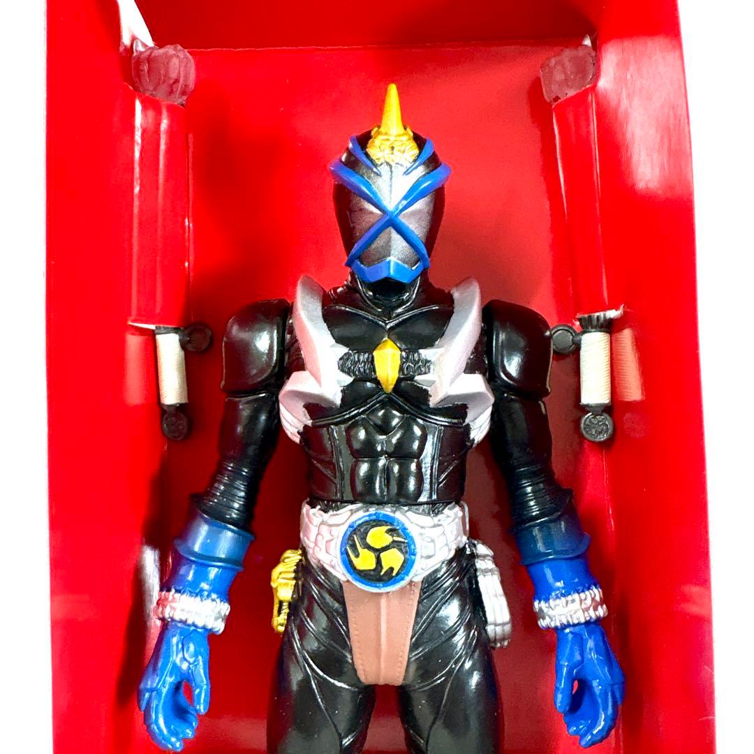 ライダーヒーローシリーズ 仮面ライダー エイキ ダンキ サバキ ソフビ セット