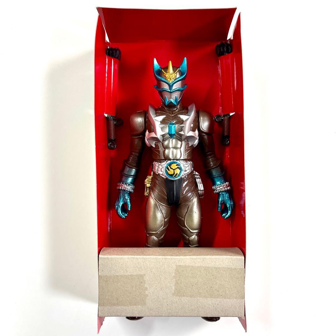 ライダーヒーローシリーズ 仮面ライダー エイキ ダンキ サバキ ソフビ セット