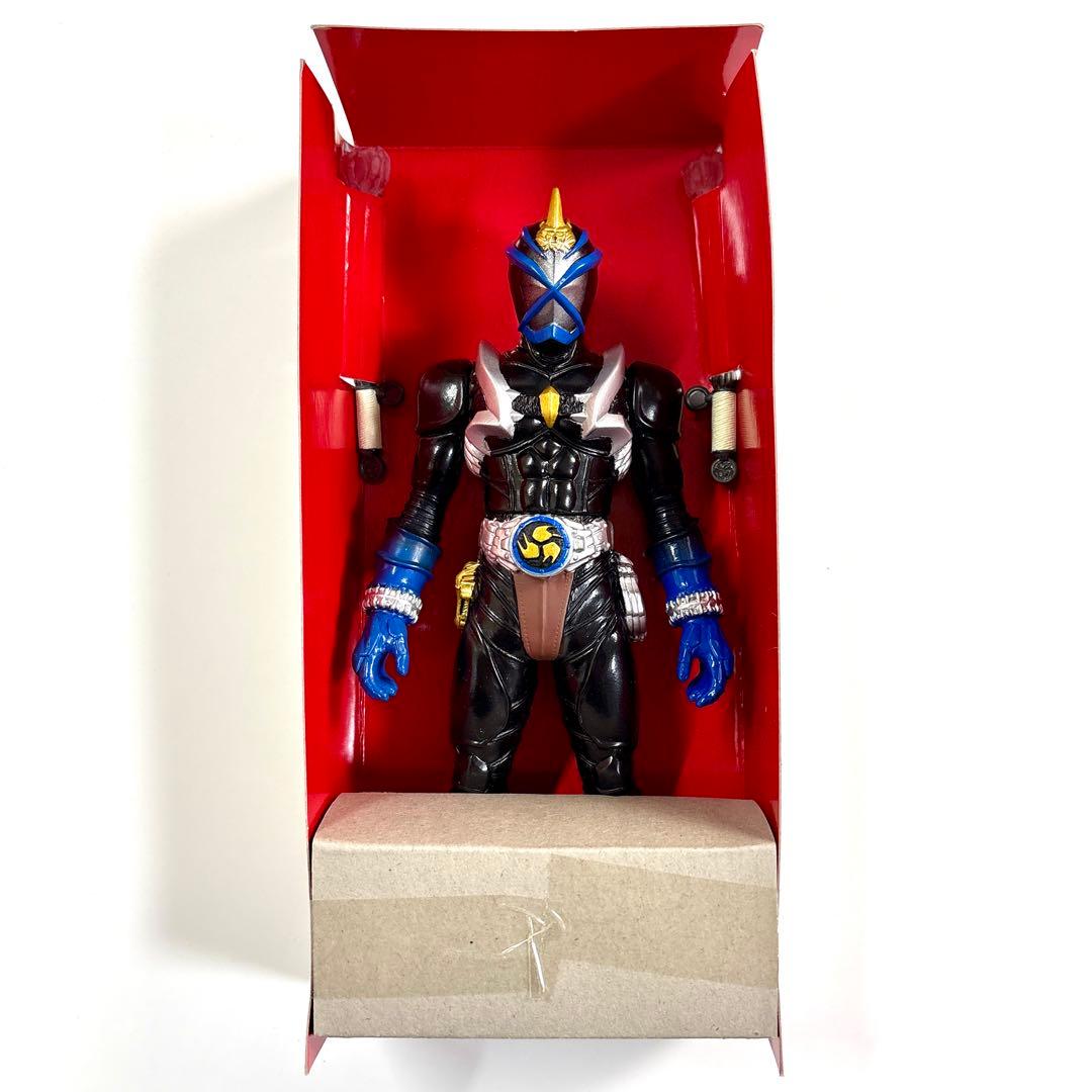 ライダーヒーローシリーズ 仮面ライダー エイキ ダンキ サバキ ソフビ セット