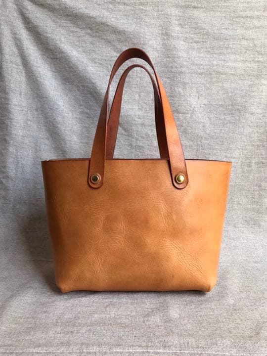 レザー　ハンドメイド　トートバッグ　NO.2