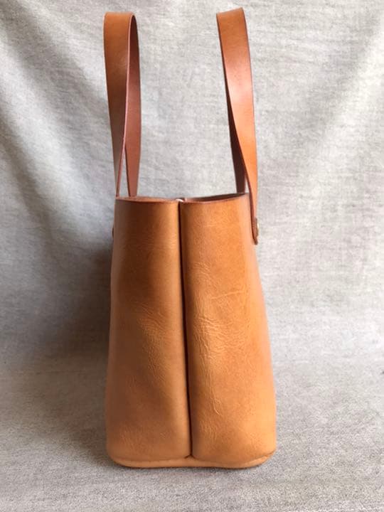レザー　ハンドメイド　トートバッグ　NO.2