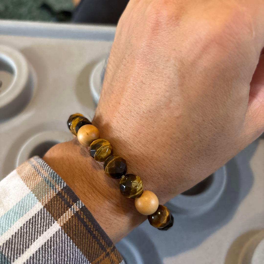 タイガーアイと柘植！落ち着きとやる気！ジュドーンとくる！