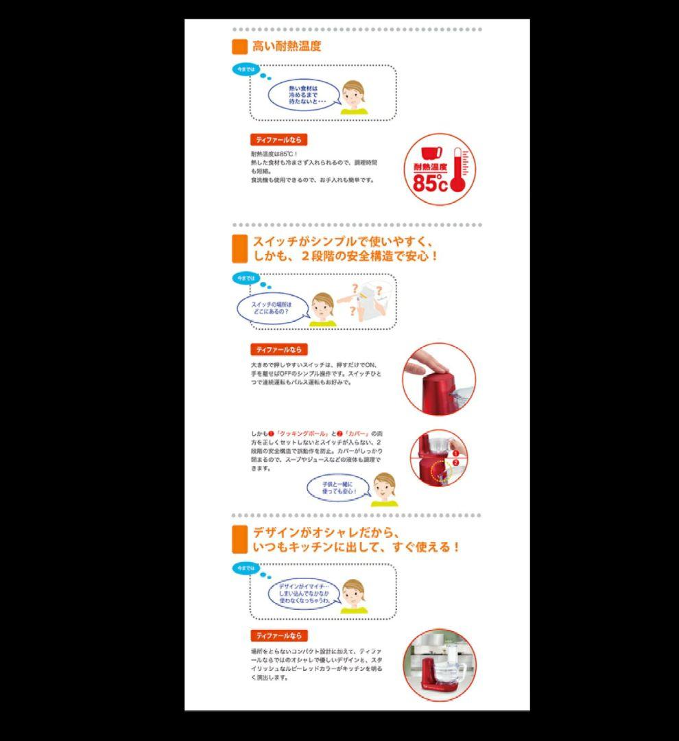 T-fal フードプロセッサー ミキサー MB601