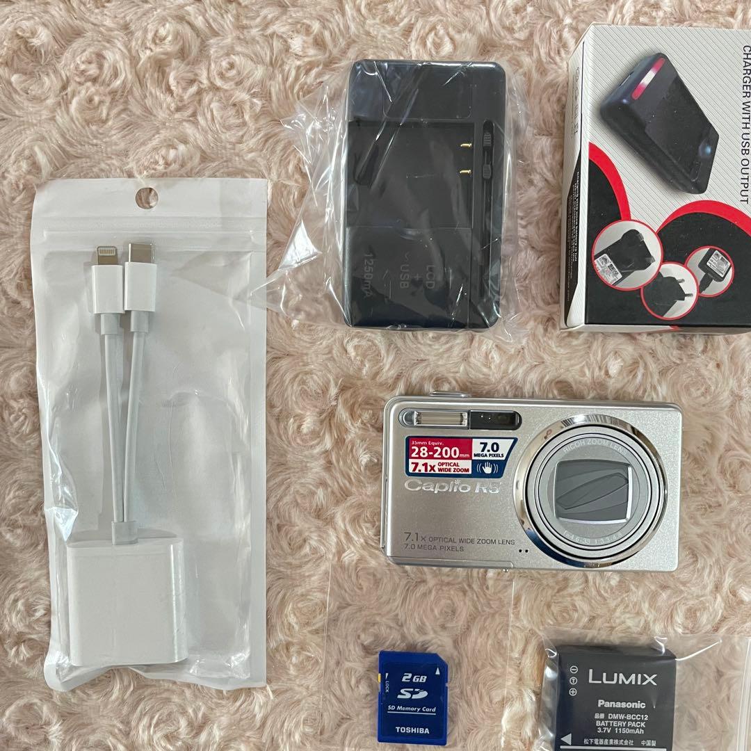 スマホ転送OK✨RICOH Caplio R5✨動作確認済 銘品 スタイリッシュ