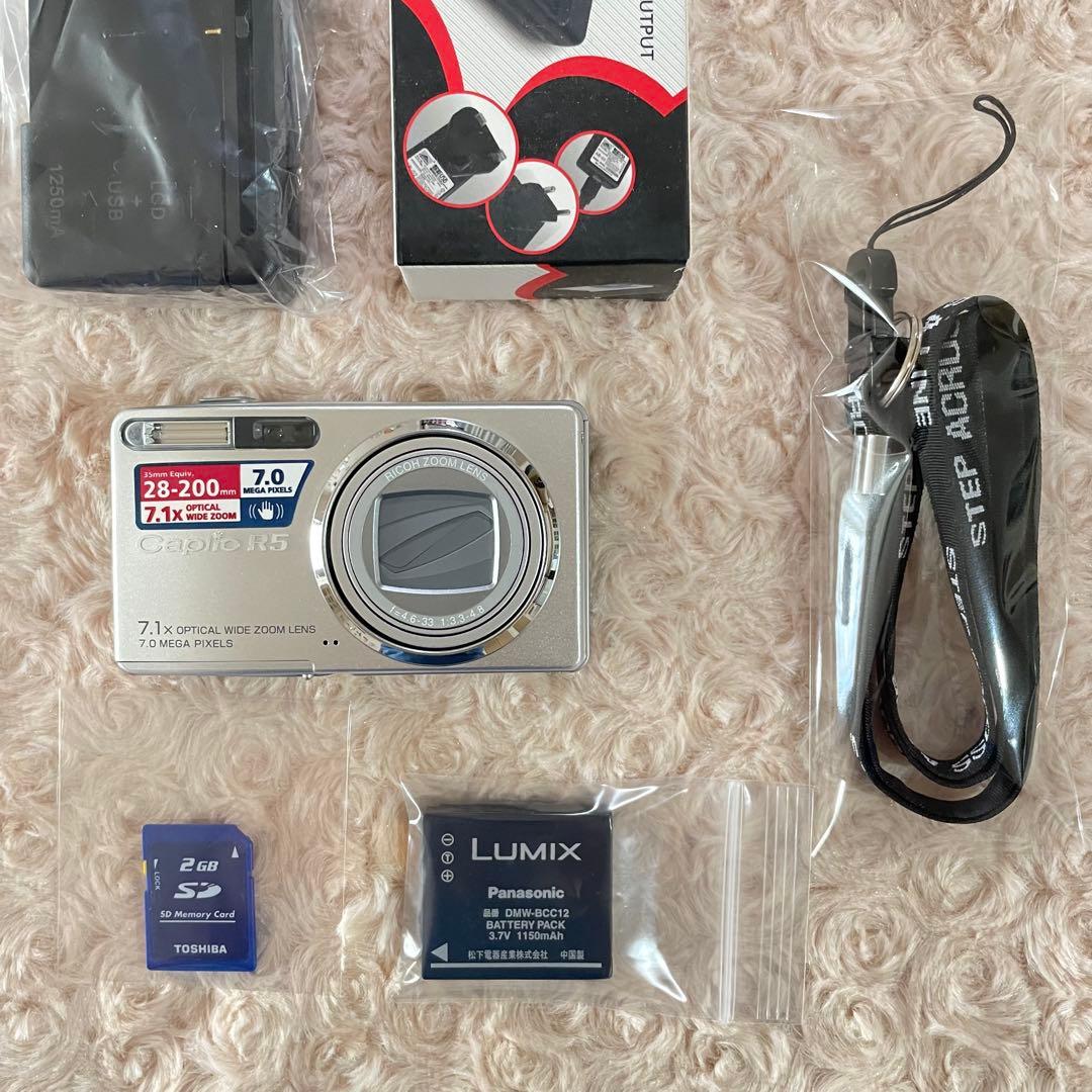 スマホ転送OK✨RICOH Caplio R5✨動作確認済 銘品 スタイリッシュ