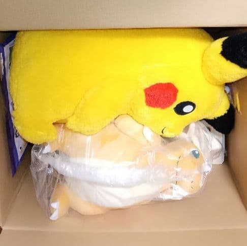 ピカピカボックス2026 金のコイキング メガカイリュー　ぬいぐるみ 納品書付き