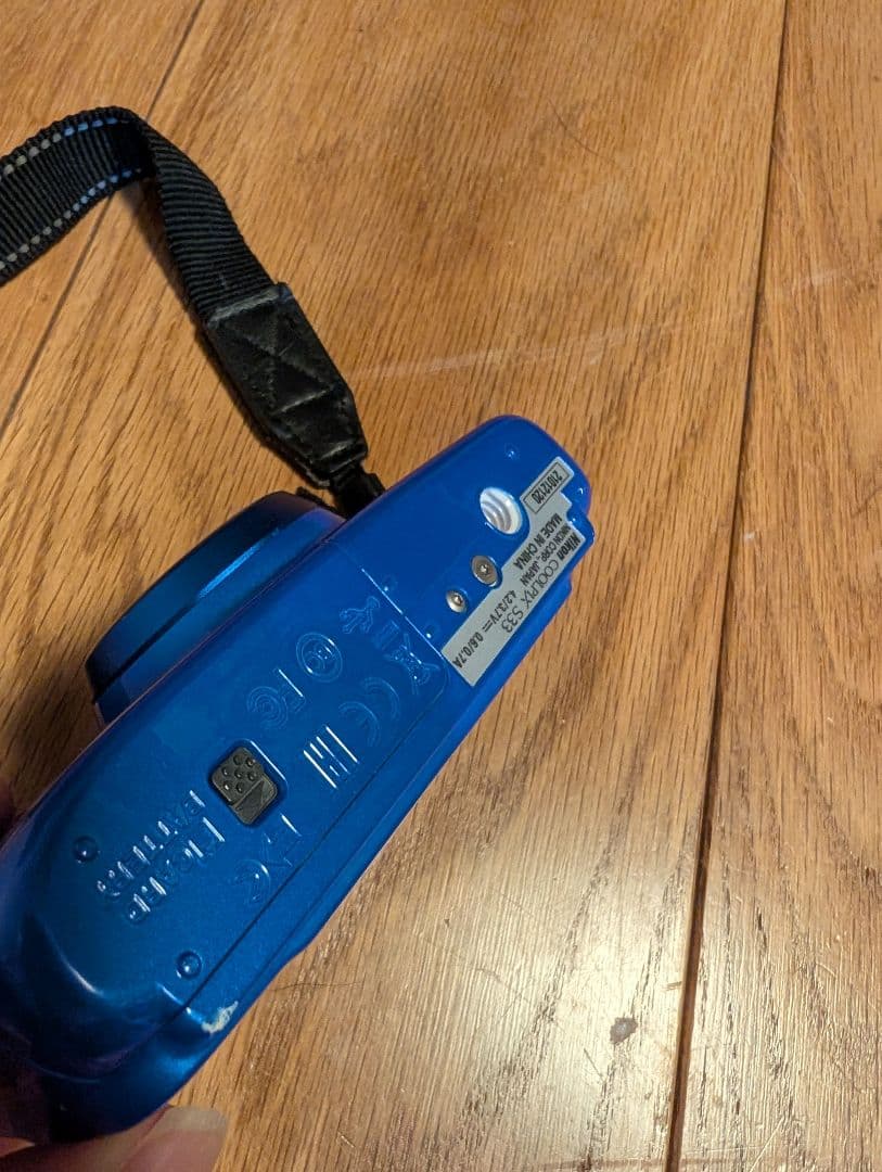 Nikon COOLPIX s33 ブルー 防水デジカメ