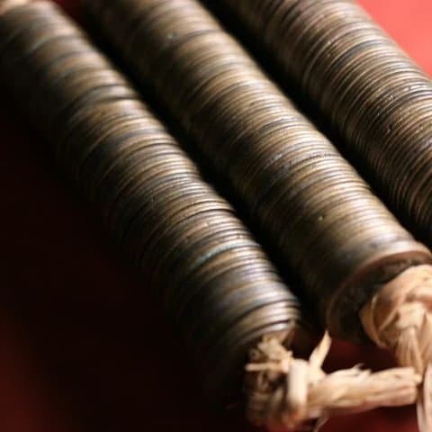 M0E 古銭 寛永通寳 約300枚 文銭 寛永通宝 まとめ売り 縄差し