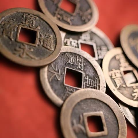 M0E 古銭 寛永通寳 約300枚 文銭 寛永通宝 まとめ売り 縄差し