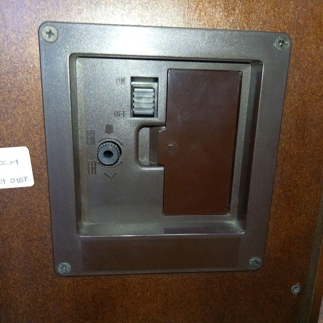 Citizen Woody Life　 稼働　ビンテージ　置時計　アラームは不全