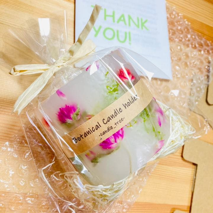 ☆botanical candle holder