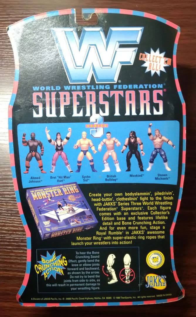 WWF　WWE　プロレスフィギュアセット