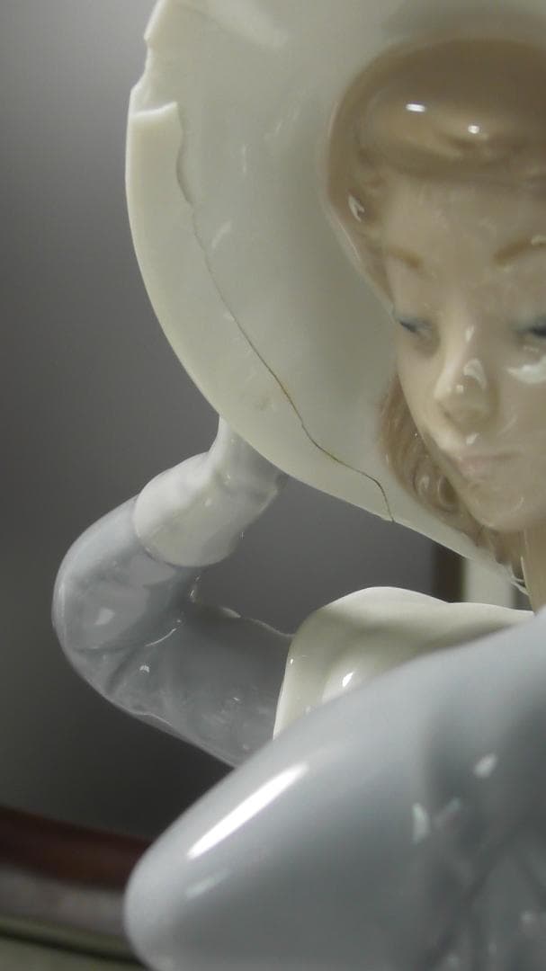 LLADRO　リヤドロ　【春の風】２　Ｈ＝36cm　リアドロ　インテリアＬ125