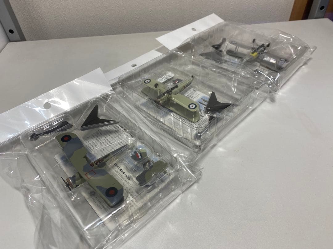 エフトイズ　複葉機コレクション　ウイングキットコレクション