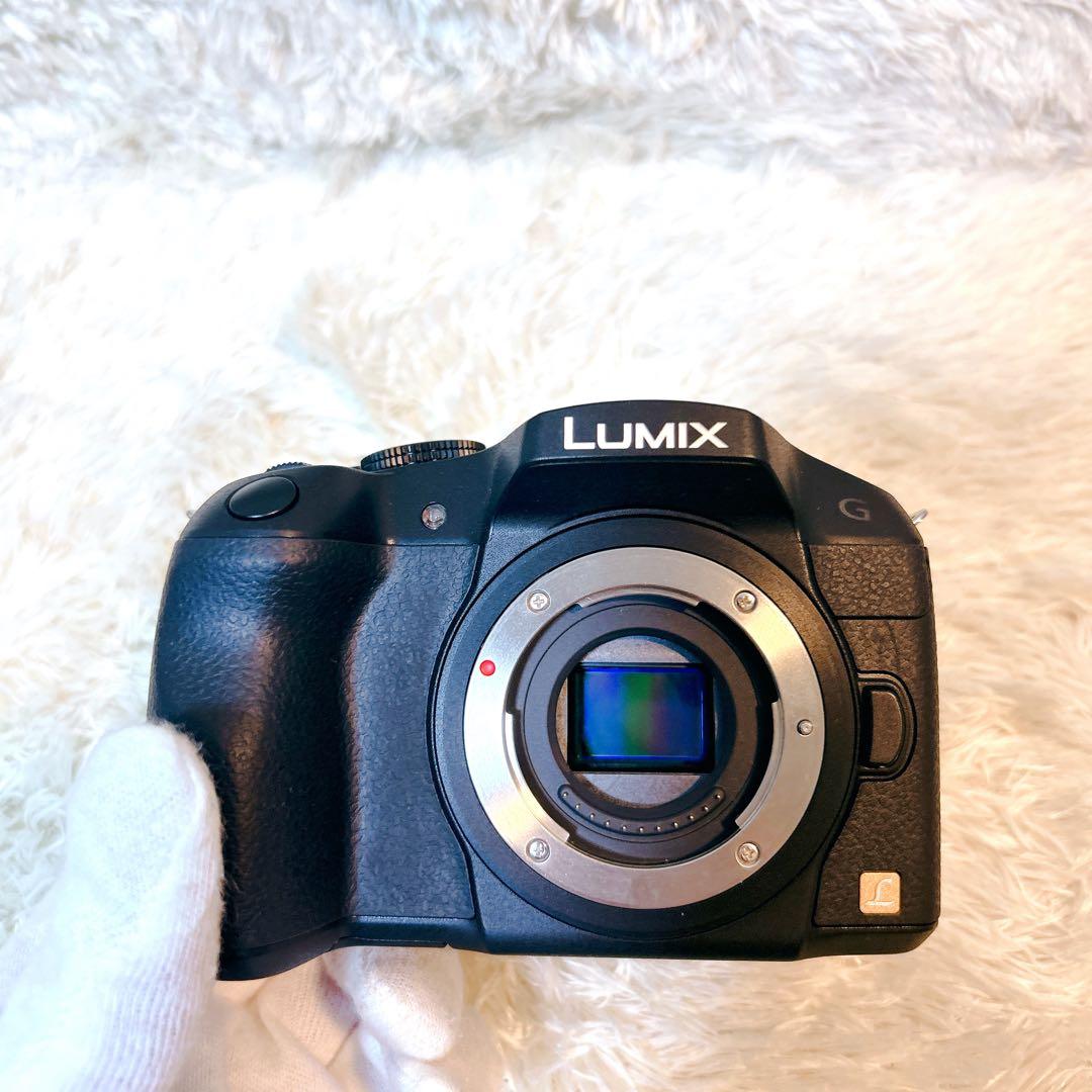 【美品】Panasonic LUMIX DMC-G6 Wi-Fi ミラーレス一眼