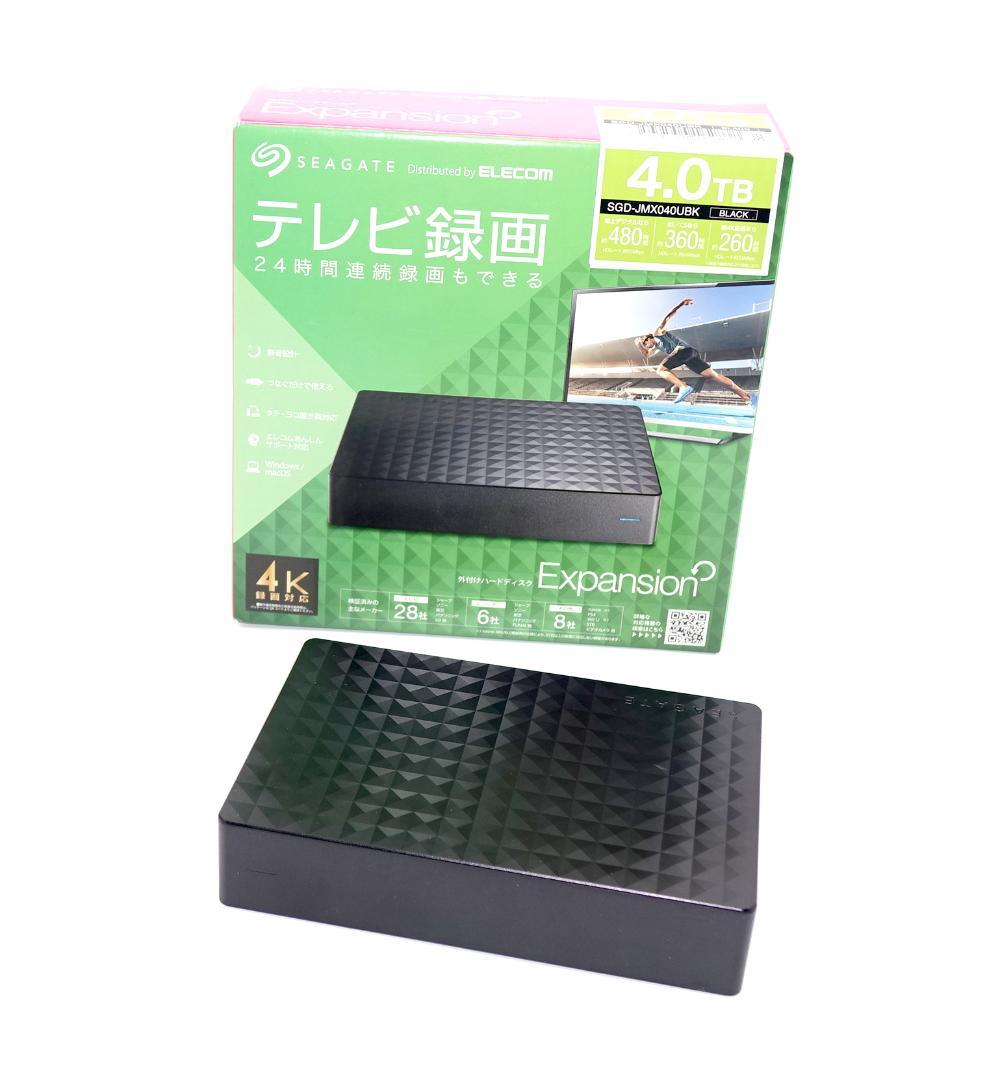 シーゲイト テレビ録画対応 USB3.0 外付け HD-LDS3.0 4TB