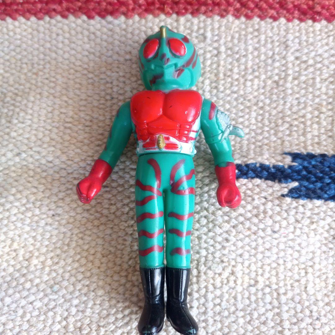 ★仮面ライダーアマゾン★ミニソフビ人形★ポピー★旧バンダイ