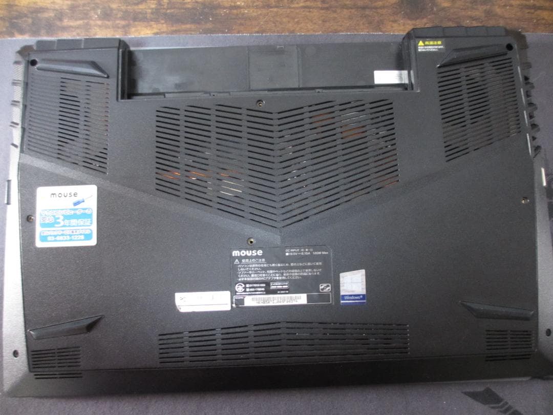 /i5-9400/HDD.Mem.BTなし/MX250?/ジャンク/