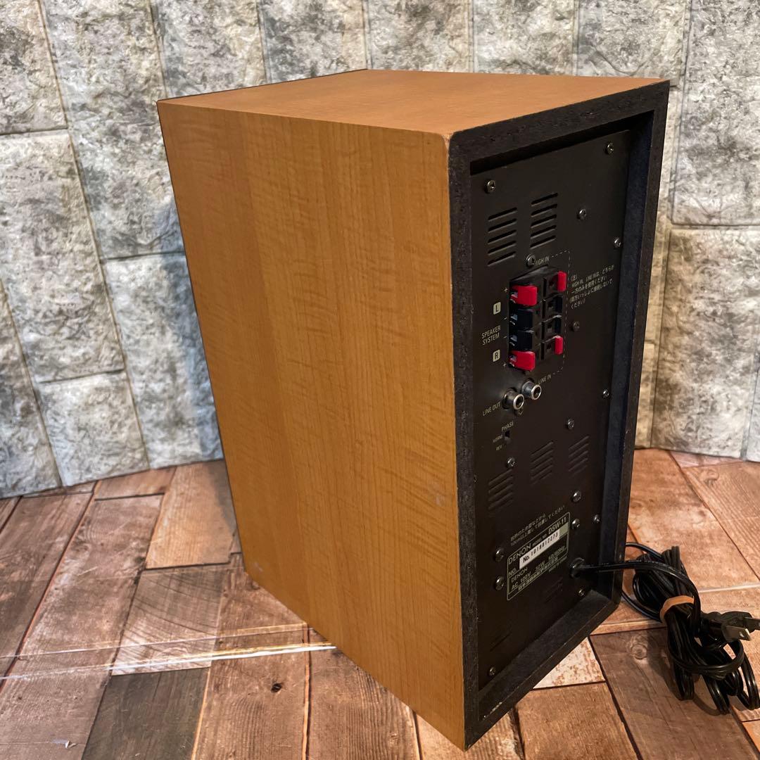 #896 DENON スーパーウーハー DSW-11 サブウーファー