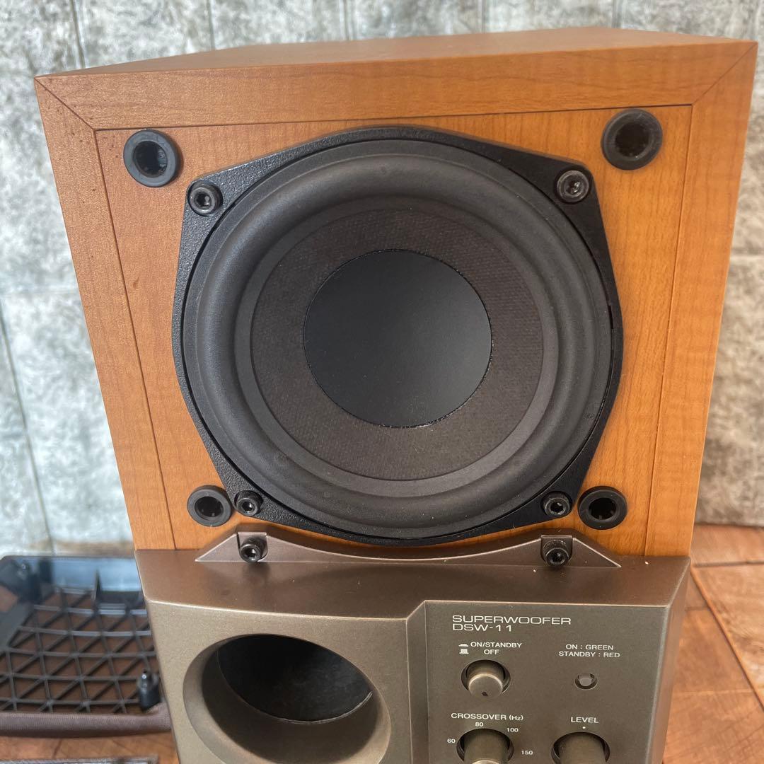 #896 DENON スーパーウーハー DSW-11 サブウーファー