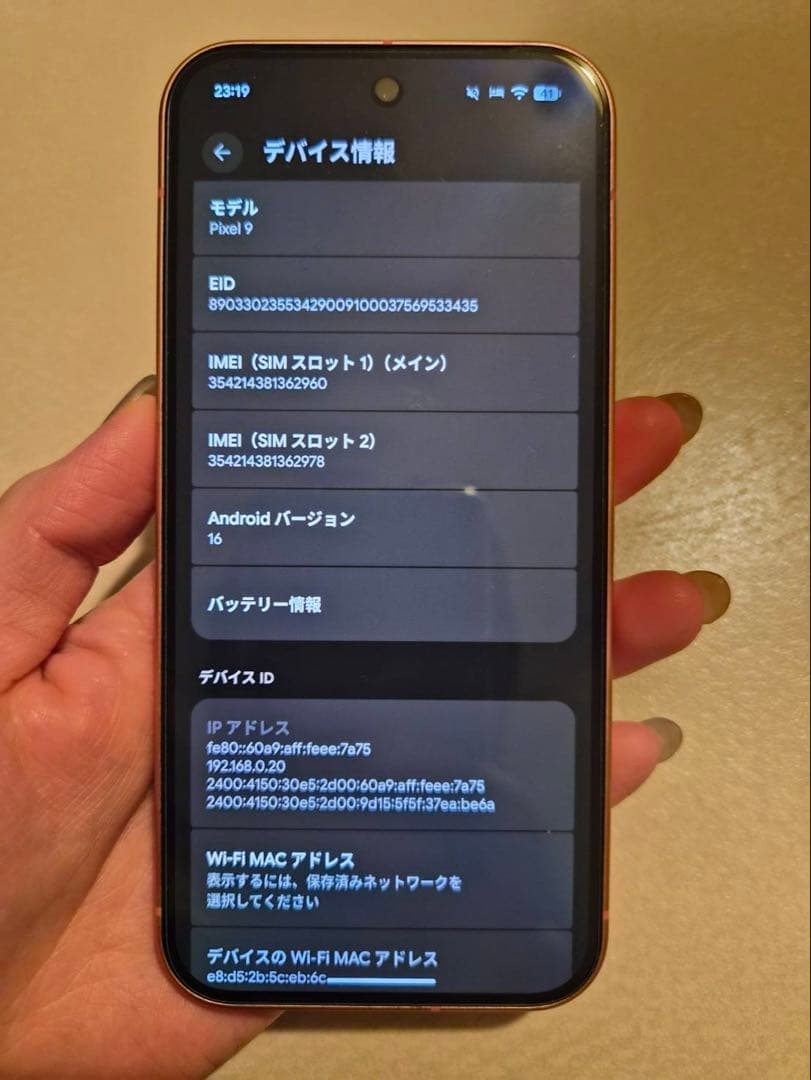 【美品】Google Pixel 9 ケース ガラスフィルム替付き
