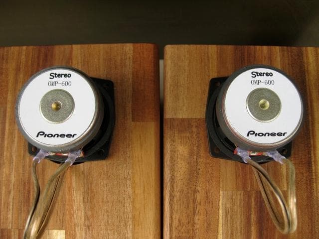 Pioneer　フルレンジスピーカー　自作　ペア
