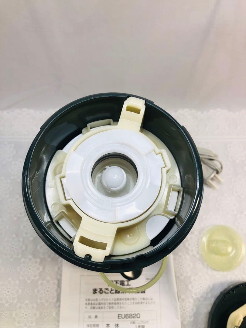 電動 お茶ミル まるごと緑茶 臼式 緑 EU6820