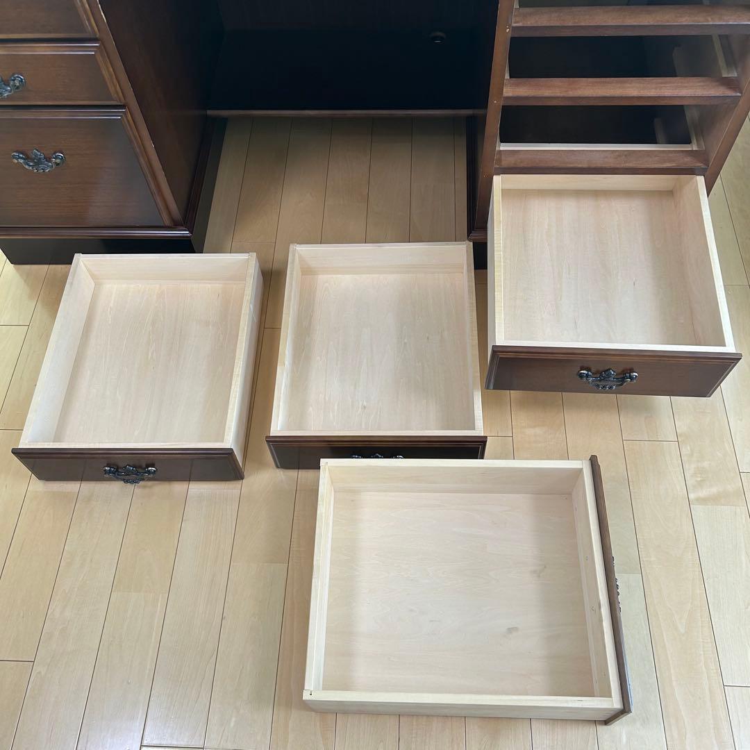 karimoku カリモク 両袖机 コロニアル書斎机ワークデスクSC5041JK