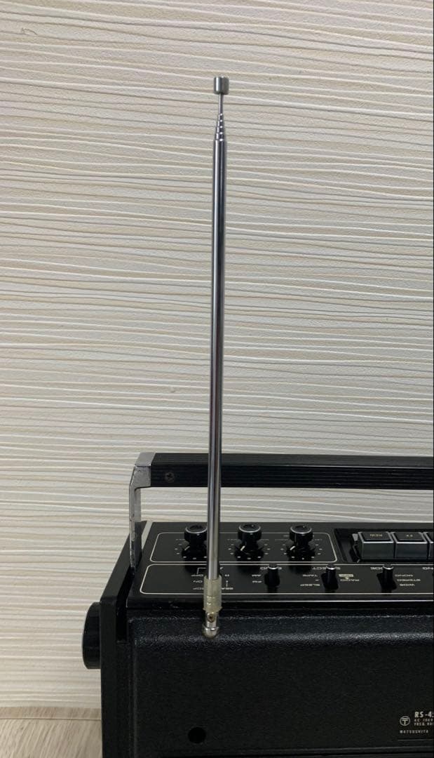 美品元箱付きNATIONAL ラジカセ レコーダーRS-457 AM/FMラジオ