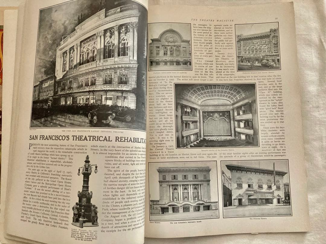 アンティ-クBOOK(THE THEATRE 1912年)
