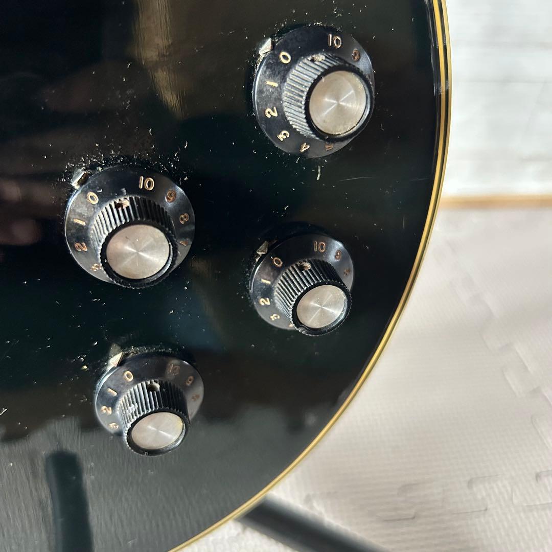 【ジャンク】 Greco グレコ レスポールカスタム ハードケース付き 状態悪