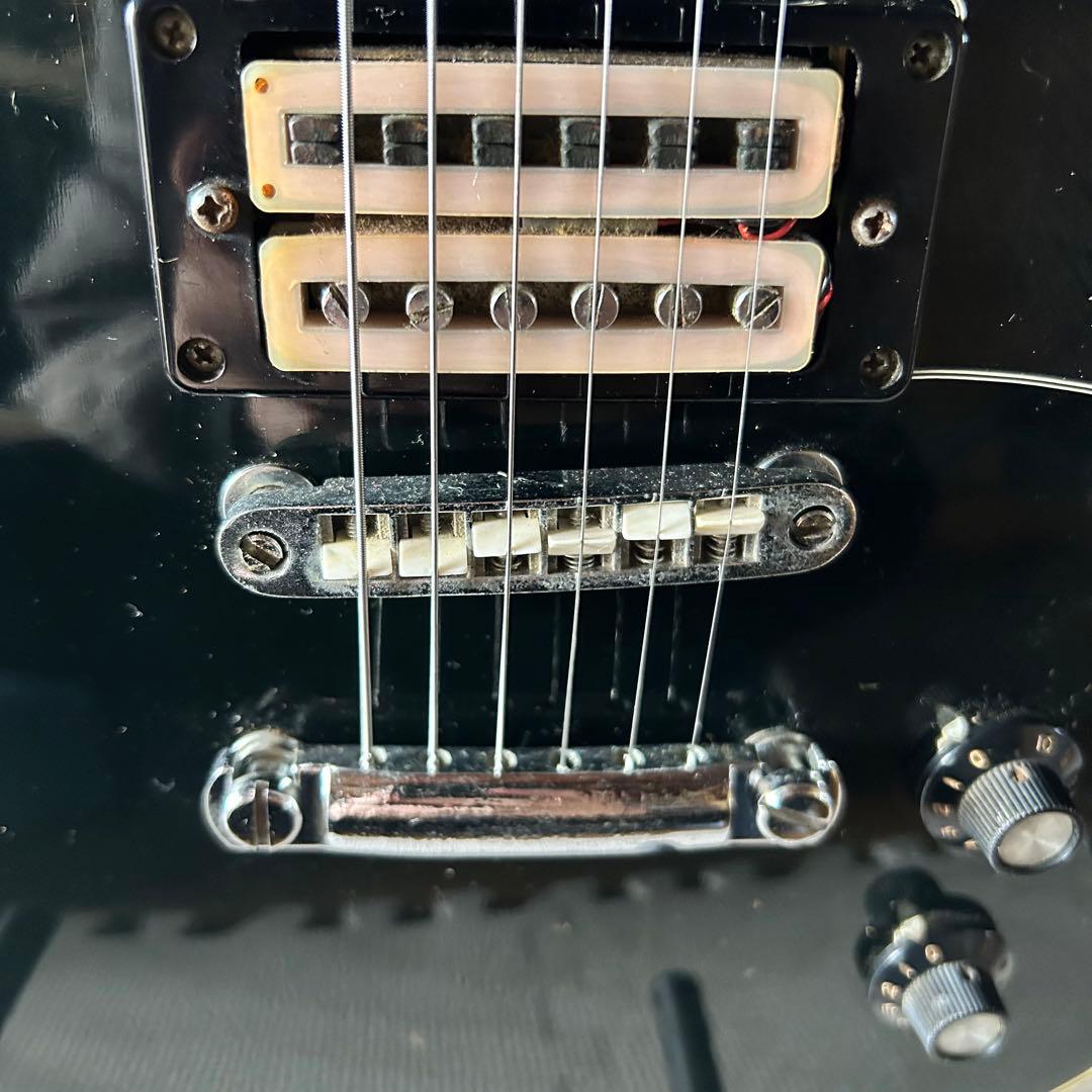 【ジャンク】 Greco グレコ レスポールカスタム ハードケース付き 状態悪