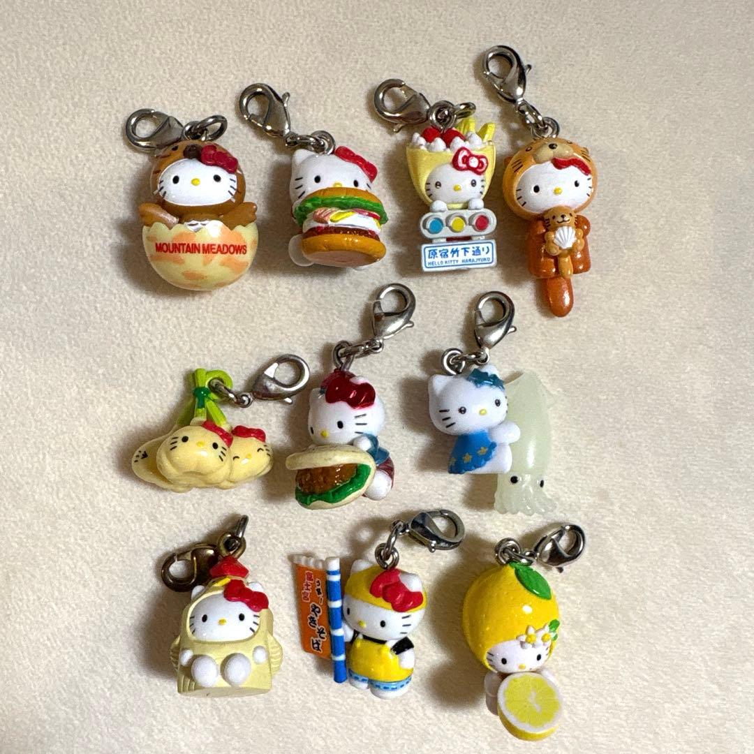 ご当地キティ　ファスナーマスコット10個　まとめ売り　限定