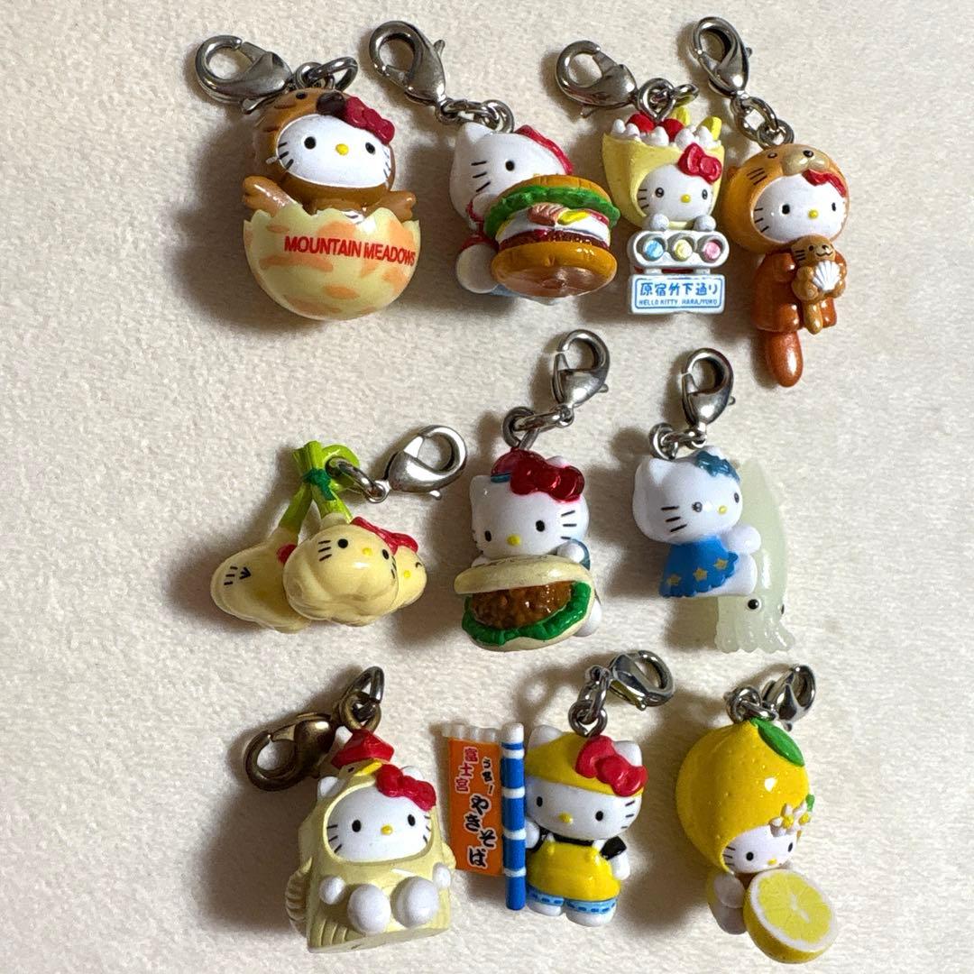 ご当地キティ　ファスナーマスコット10個　まとめ売り　限定