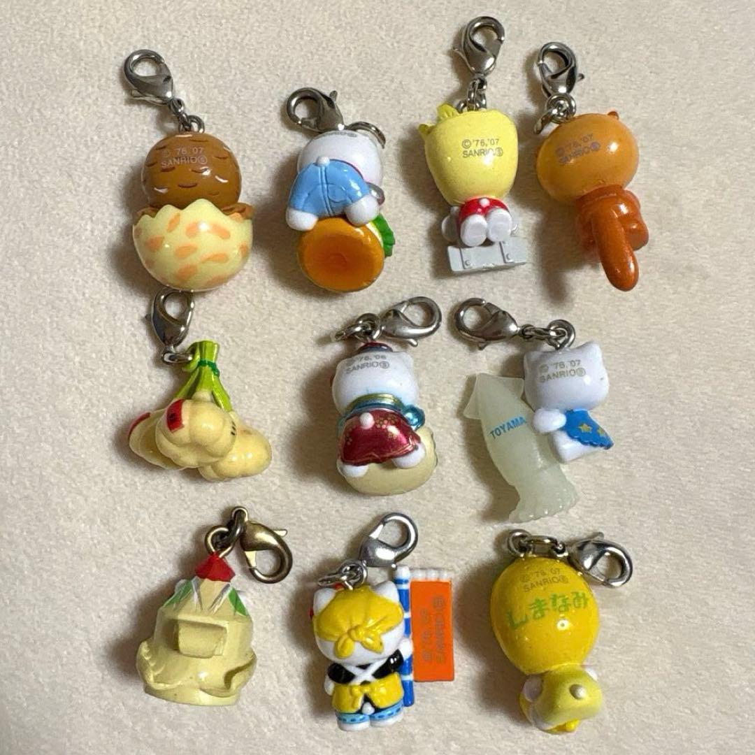 ご当地キティ　ファスナーマスコット10個　まとめ売り　限定