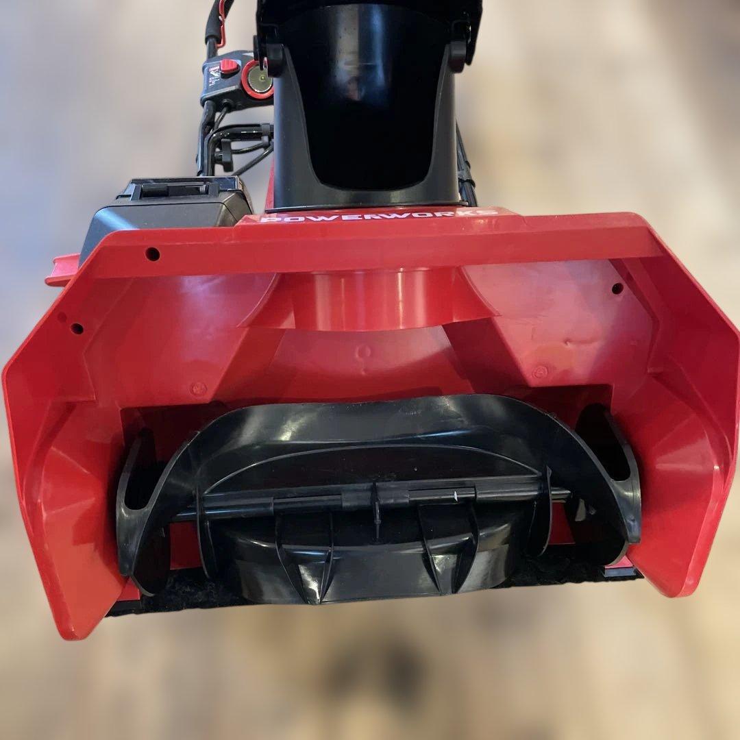 ハイガー産業 電動除雪機 SNE402 除雪用品　充電器付き　バッテリー付き