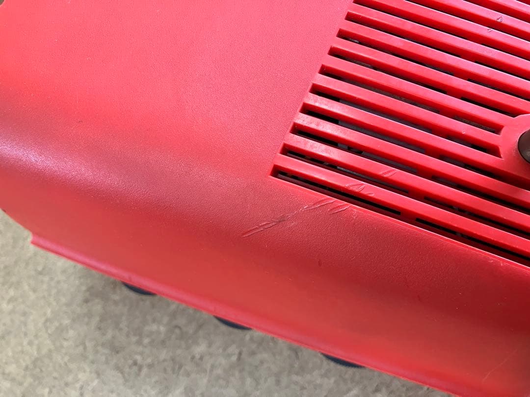 SANYO T500D 赤 ブラウン管テレビ