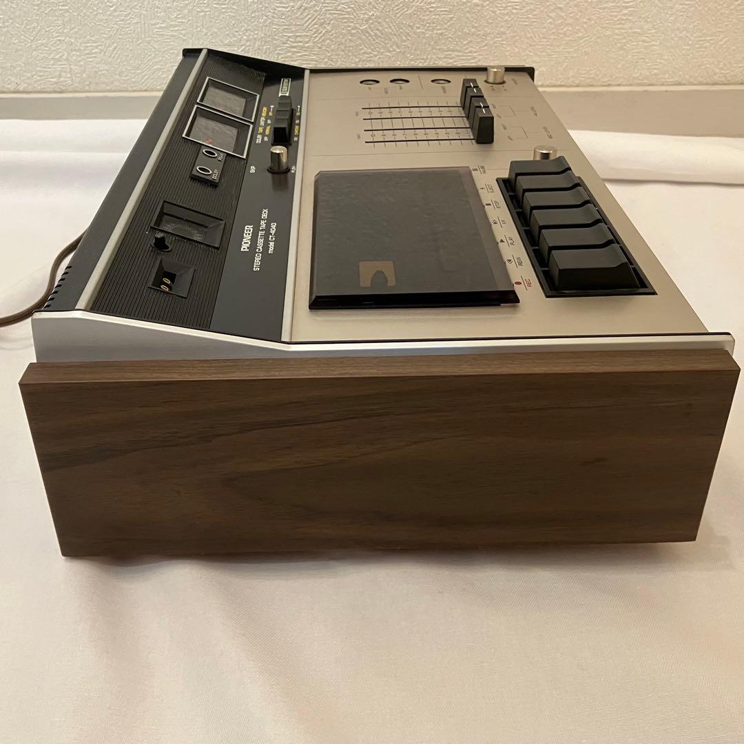 【希少】Pioneer CT-4040 ステレオカセットデッキ