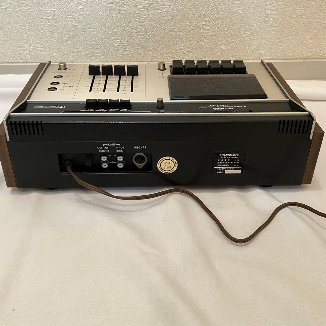 【希少】Pioneer CT-4040 ステレオカセットデッキ