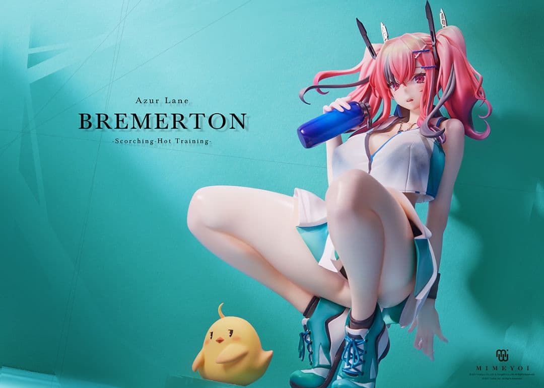 新品 豪華仕様 アズールレーン ブレマートン 熱々トレーニング 完成品フィギュア