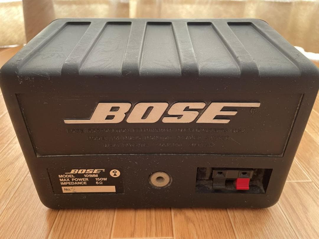 BOSE 101MM 連番ペア ブラック + 純正ブラケットGCW-4