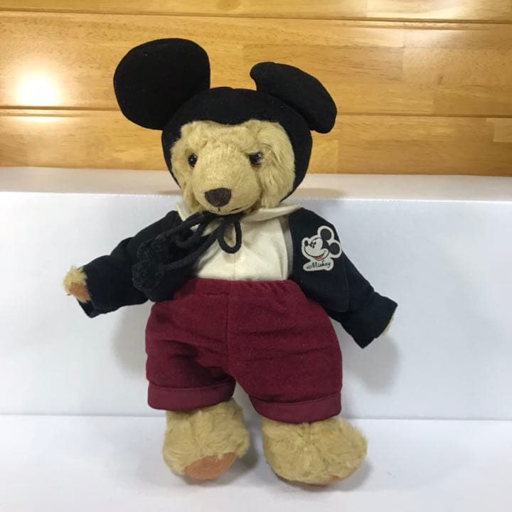 ディズニー　サンアロー　ミッキークマぬいぐるみ