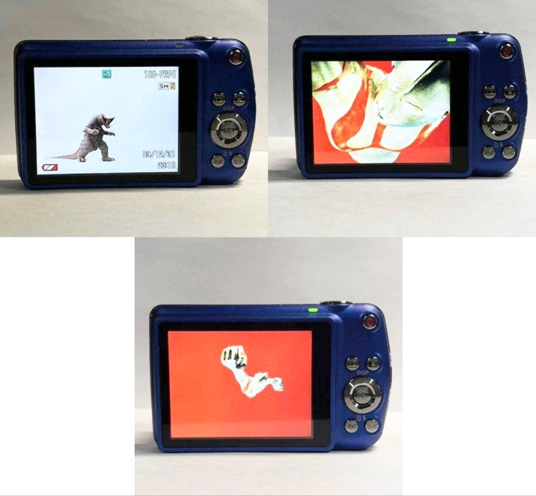 希少品　CASIO EXILIM EX-Z330 ブルー ウルトラマン
