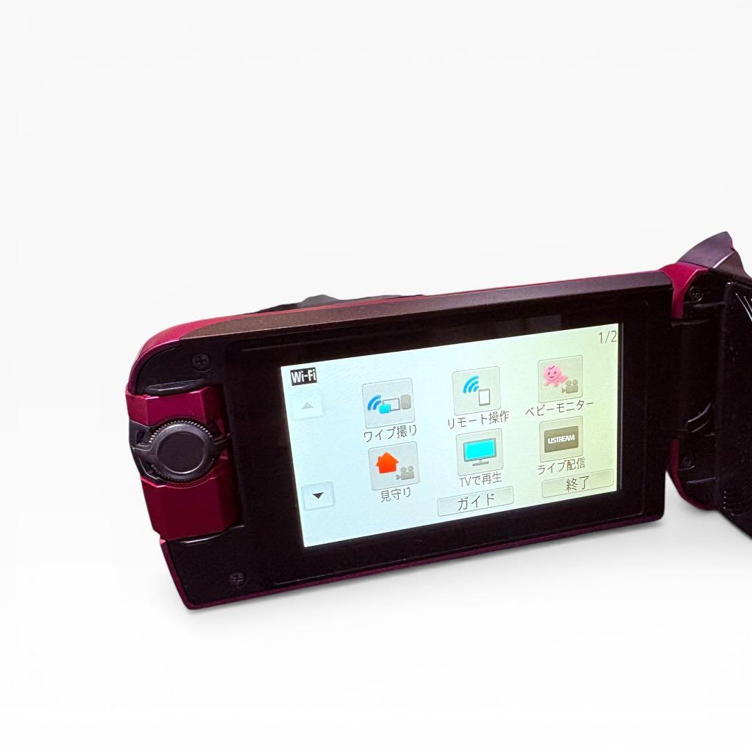 【美品】Panasonic デジタルハイビジョンビデオカメラ HC-W570M