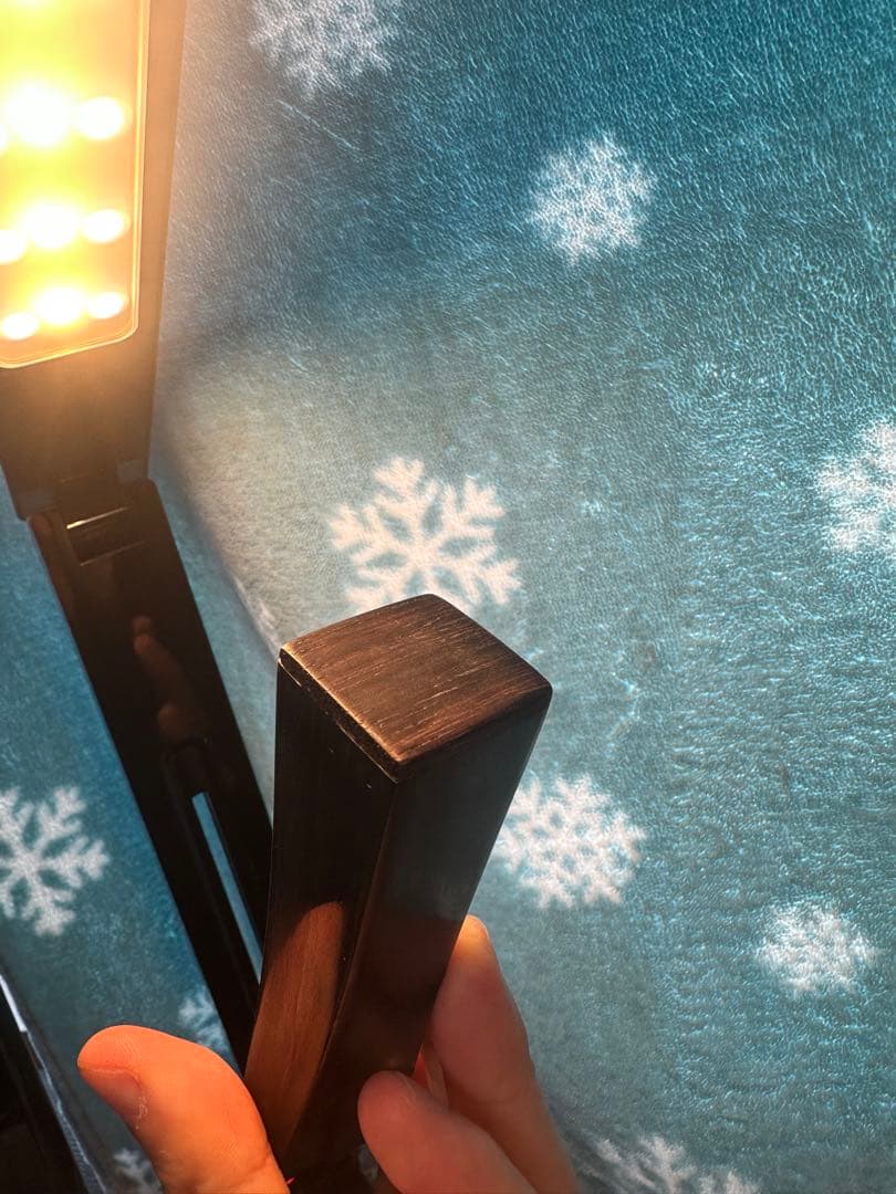 【美品】津軽三味線用　鼈甲撥　本鼈甲　黒水牛台　バチ尻装飾