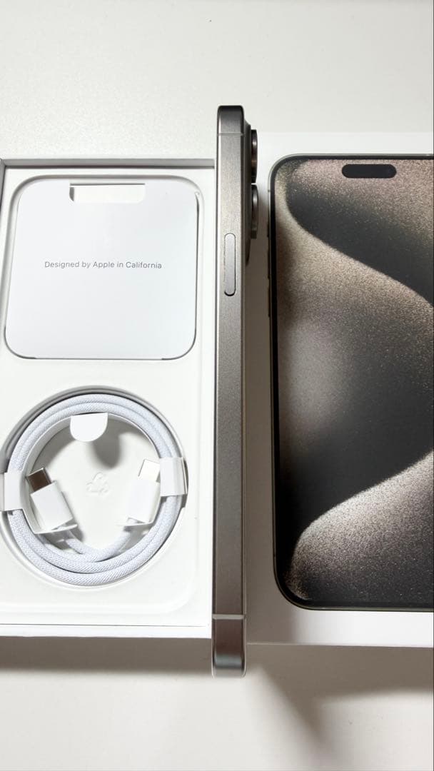 iPhone 15 pro max 256GB ナチュラルチタニウム